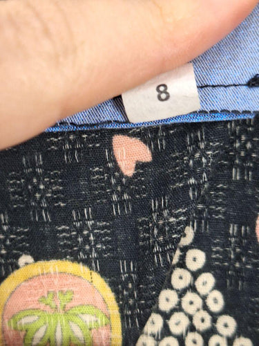 Maiocchi Halter Neck Unique Pattern Midi Dress Size 8 by SwapUp-Online Second Hand Store-Online Thrift Store