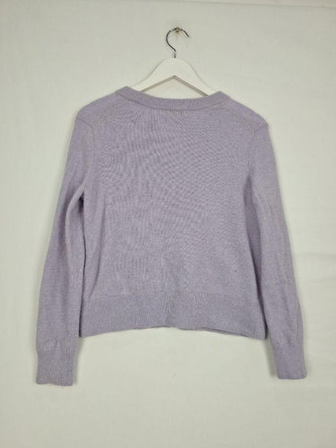 Sportscraft Mauve Wool Winter Cardigan Size S by SwapUp-Online Second Hand Store-Online Thrift Store