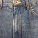COS Mid Blue Straight Front Split MIdi Skirt Size M by SwapUp-Online Second Hand Store-Online Thrift Store