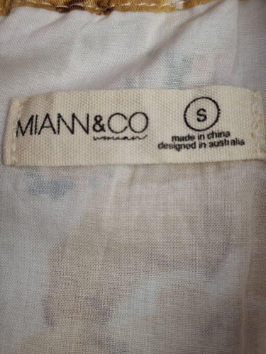 Miann & Co Elasticated Casual Roses Midi Skirt Size S by SwapUp-Online Second Hand Store-Online Thrift Store