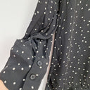 Saba Silk Blended Elegant Dotted Blouse Size 10 by SwapUp-Online Second Hand Store-Online Thrift Store