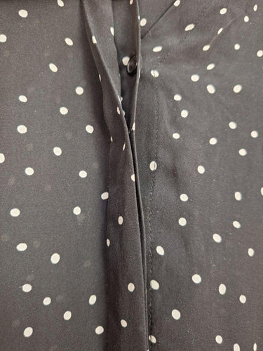 Saba Silk Blended Elegant Dotted Blouse Size 10 by SwapUp-Online Second Hand Store-Online Thrift Store