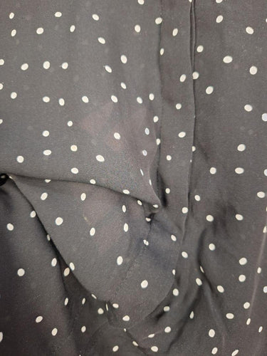 Saba Silk Blended Elegant Dotted Blouse Size 10 by SwapUp-Online Second Hand Store-Online Thrift Store