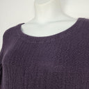 Olga Karolina Lavender Loose Weave Linen Blend Midi Dress Size L by SwapUp-Online Second Hand Store-Online Thrift Store