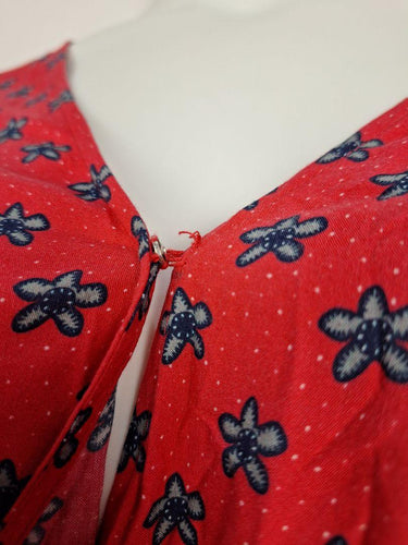 Huffer Pretty Floral Cross Over Playsuit Size 12 by SwapUp-Online Second Hand Store-Online Thrift Store