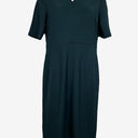 Country Road Tailored Dark Green Office Midi Dress Size S by SwapUp-Online Second Hand Store-Online Thrift Store
