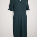 Country Road Tailored Dark Green Office Midi Dress Size S by SwapUp-Online Second Hand Store-Online Thrift Store