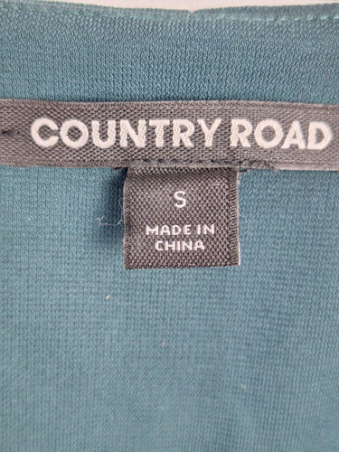 Country Road Tailored Dark Green Office Midi Dress Size S by SwapUp-Online Second Hand Store-Online Thrift Store