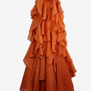Aje Coral Clay Pandorea Layered Maxi Dress Size 16 by SwapUp-Online Second Hand Store-Online Thrift Store