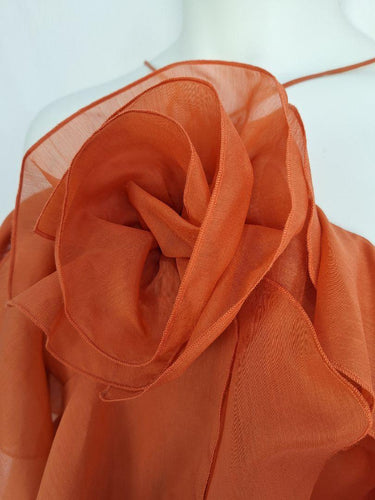 Aje Coral Clay Pandorea Layered Maxi Dress Size 16 by SwapUp-Online Second Hand Store-Online Thrift Store