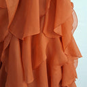 Aje Coral Clay Pandorea Layered Maxi Dress Size 16 by SwapUp-Online Second Hand Store-Online Thrift Store