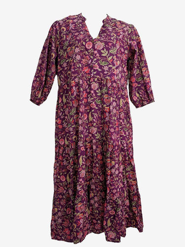 Karma East Boho Paisley Everyday Midi Dress Size XL by SwapUp-Online Second Hand Store-Online Thrift Store
