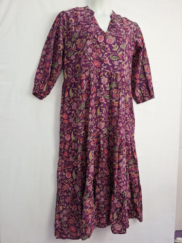 Karma East Boho Paisley Everyday Midi Dress Size XL by SwapUp-Online Second Hand Store-Online Thrift Store