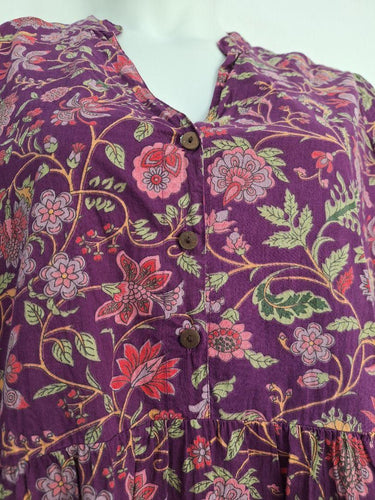 Karma East Boho Paisley Everyday Midi Dress Size XL by SwapUp-Online Second Hand Store-Online Thrift Store