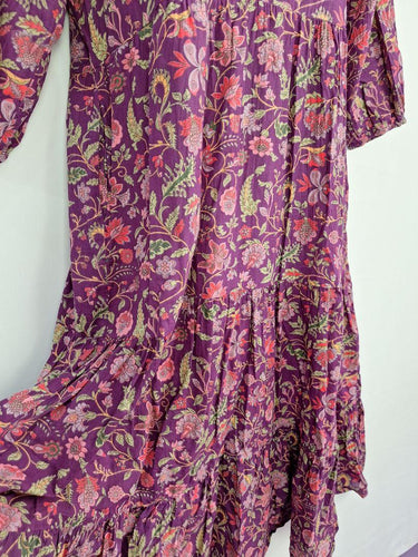 Karma East Boho Paisley Everyday Midi Dress Size XL by SwapUp-Online Second Hand Store-Online Thrift Store