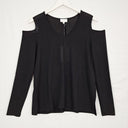 Witchery Semi Sheer Cut Out Top Size S by SwapUp-Online Second Hand Store-Online Thrift Store
