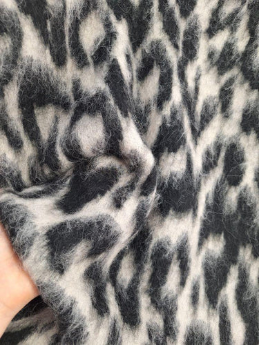 Witchery Fluffy Animal Print Jumper Size S by SwapUp-Online Second Hand Store-Online Thrift Store