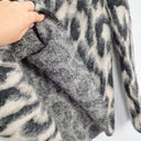 Witchery Fluffy Animal Print Jumper Size S by SwapUp-Online Second Hand Store-Online Thrift Store