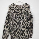 Witchery Fluffy Animal Print Jumper Size S by SwapUp-Online Second Hand Store-Online Thrift Store