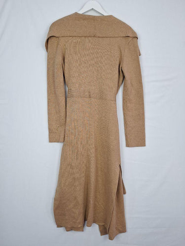 Witchery Fawn Waterfall Knitted Cardigan Coat Size XS by SwapUp-Online Second Hand Store-Online Thrift Store