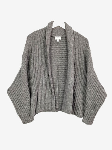 Witchery Mottled Wool Blend Ribbed Cardigan Size XS by SwapUp-Online Second Hand Store-Online Thrift Store
