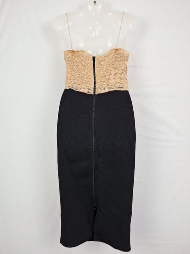 Witchery Elegant Lacey Evening Midi Dress Size 8 by SwapUp-Online Second Hand Store-Online Thrift Store