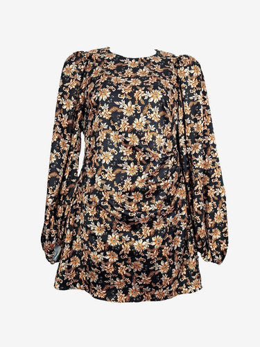 Acler Waterman Puff Sleeve Mini Dress Size 14 by SwapUp-Online Second Hand Store-Online Thrift Store