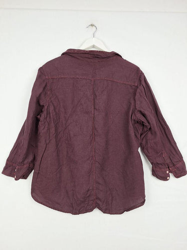 Sportscraft Funky Feature Stitch Shirt Size 18 by SwapUp-Online Second Hand Store-Online Thrift Store
