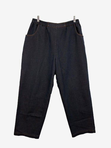 AMQUE Light Pull On Indigo Denim Jeans Size 18 by SwapUp-Online Second Hand Store-Online Thrift Store