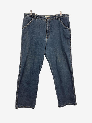 xrd Capsule Straight Leg Mid Blue Denim Jeans Size 20 by SwapUp-Online Second Hand Store-Online Thrift Store