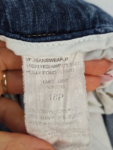xrd Capsule Straight Leg Mid Blue Denim Jeans Size 20 by SwapUp-Online Second Hand Store-Online Thrift Store