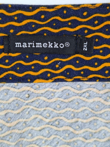 Marimekko Geo Jersey A-Line Midi Dress Size XXL by SwapUp-Online Second Hand Store-Online Thrift Store