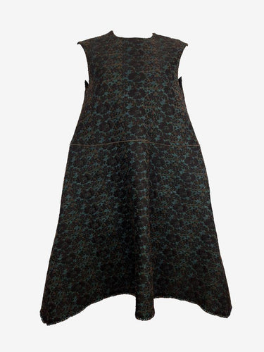 Scanlan Theodore Boxy Embossed Floral Dress Size M by SwapUp-Online Second Hand Store-Online Thrift Store