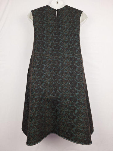 Scanlan Theodore Boxy Embossed Floral Dress Size M by SwapUp-Online Second Hand Store-Online Thrift Store