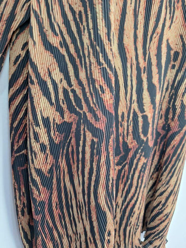 Ganni Leopard Print Pleated Midi Dress Size M by SwapUp-Online Second Hand Store-Online Thrift Store