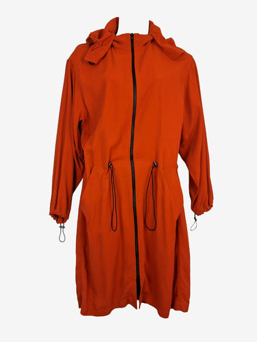 Bassike Track Long Light Jacket Size M by SwapUp-Online Second Hand Store-Online Thrift Store