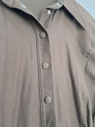 Scanlan Theodore Thick Cotton Brown Essential Jumpsuit Size 8 by SwapUp-Online Second Hand Store-Online Thrift Store