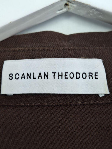 Scanlan Theodore Thick Cotton Brown Essential Jumpsuit Size 8 by SwapUp-Online Second Hand Store-Online Thrift Store