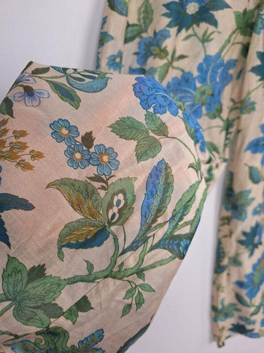 Sir Champagne Floral Semi Sheer Pants Size XS by SwapUp-Online Second Hand Store-Online Thrift Store