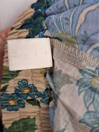 Sir Champagne Floral Semi Sheer Pants Size XS by SwapUp-Online Second Hand Store-Online Thrift Store