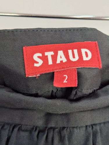 STAUD Tiered Prairie Midi Skirt Size XS by SwapUp-Online Second Hand Store-Online Thrift Store