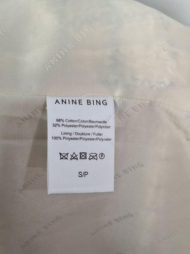 Anine Bing Ivory Tweed Raw Edge Classic Blazer Size S by SwapUp-Online Second Hand Store-Online Thrift Store