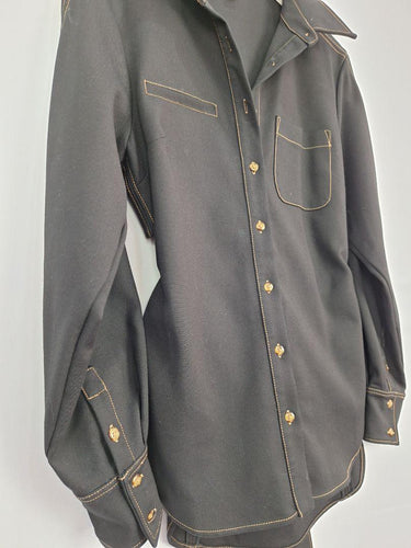Sir Andre Open Back Feature Stitch Shirt Size S by SwapUp-Online Second Hand Store-Online Thrift Store