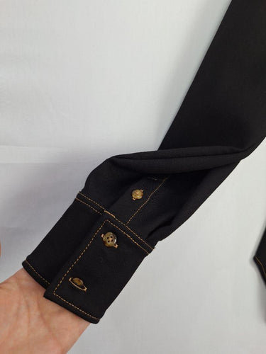 Sir Andre Open Back Feature Stitch Shirt Size S by SwapUp-Online Second Hand Store-Online Thrift Store