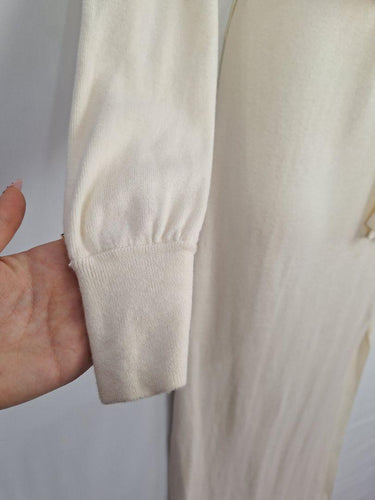 Bec & Bridge Ivory Liam Knit Polo Maxi Dress Size 6 by SwapUp-Online Second Hand Store-Online Thrift Store