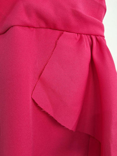 Selfie Leslie Hot Pink Asymmetric Cocktail Mini Dress Size 8 by SwapUp-Online Second Hand Store-Online Thrift Store