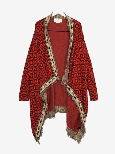 Tigerlily Boho Lotus Full-Length Cardigan Size S by SwapUp-Online Second Hand Store-Online Thrift Store