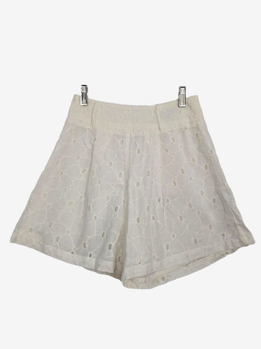 Love Bonfire Classic Embroidery Anglaise Shorts Size XS by SwapUp-Online Second Hand Store-Online Thrift Store