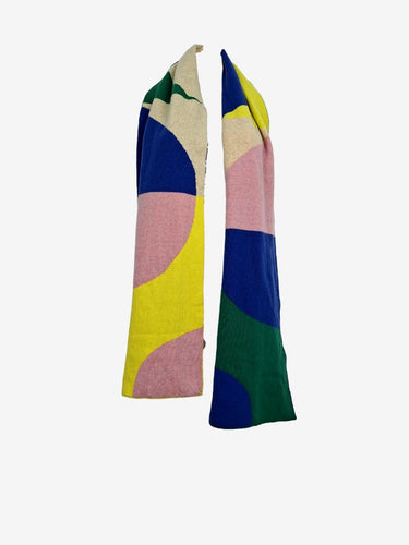 Gorman Wool Blend Geometric Print Scarf Size by SwapUp-Online Second Hand Store-Online Thrift Store