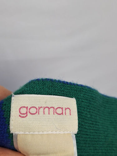 Gorman Wool Blend Geometric Print Scarf Size by SwapUp-Online Second Hand Store-Online Thrift Store